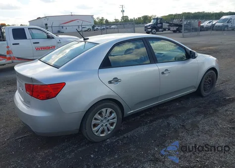 2010 Kia Forte Ex из США, поврежденный, VIN KNAFU4A2XA5235612